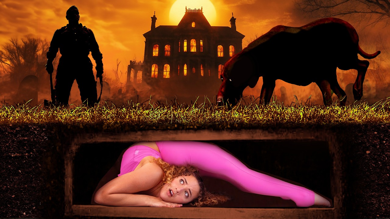 HIDE & SEEK in a HAUNTED HOUSE