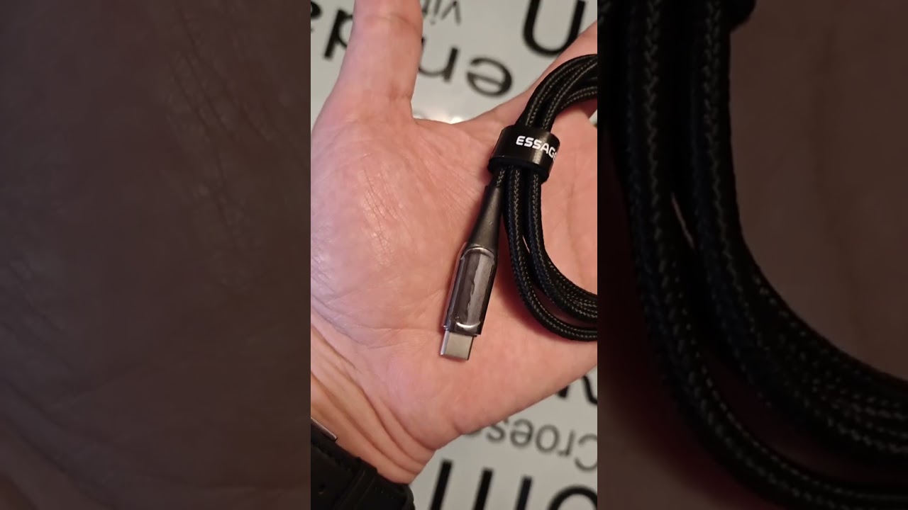 Essager 240W USB Type C To USB C Cable 