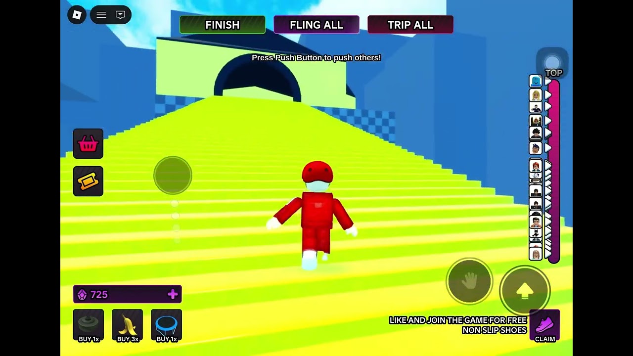 Stick vs slippery stairs day 5