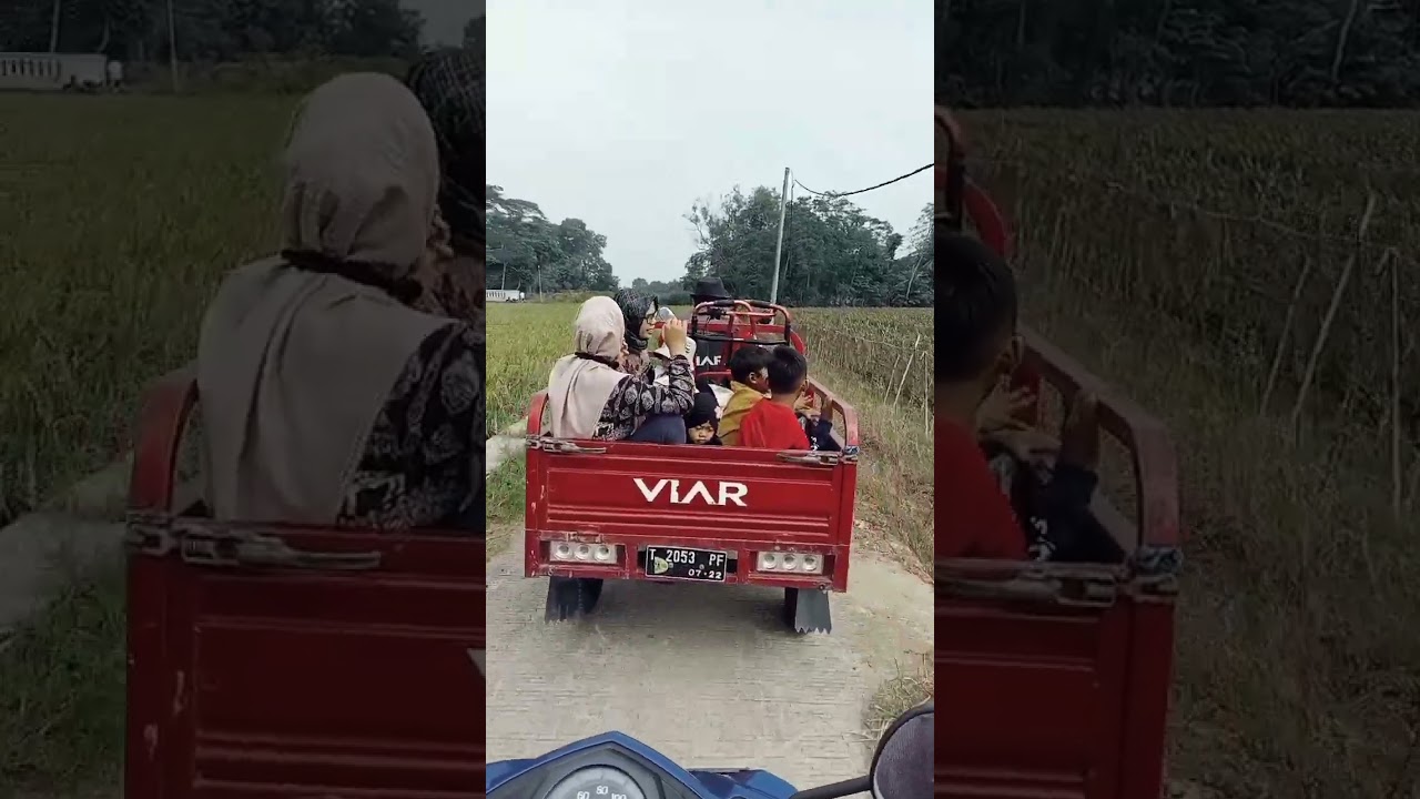 Liburan naik Caktor Mbah 