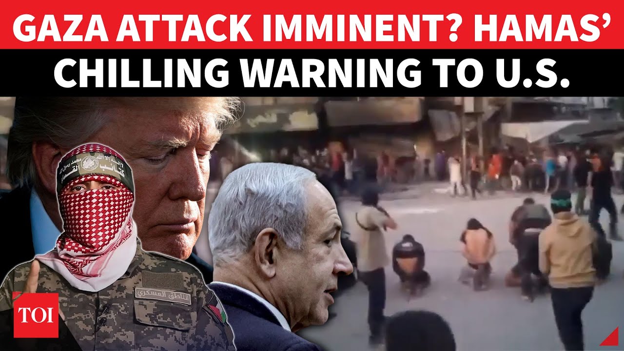 Hamas Fires Back At Trump Over Gaza Attack Warning, EXPOSES Israel For ‘Arming Militias' | Watch