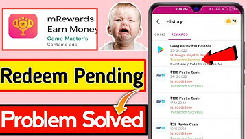 mRewards app redeem pending problem solve | mRewards app pending problem |