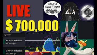 Live $800,000 Million Dollar Bitcoin Trade LONG Punched In FIRED UP and BLASTED OFF  IMMEDIATLEY
