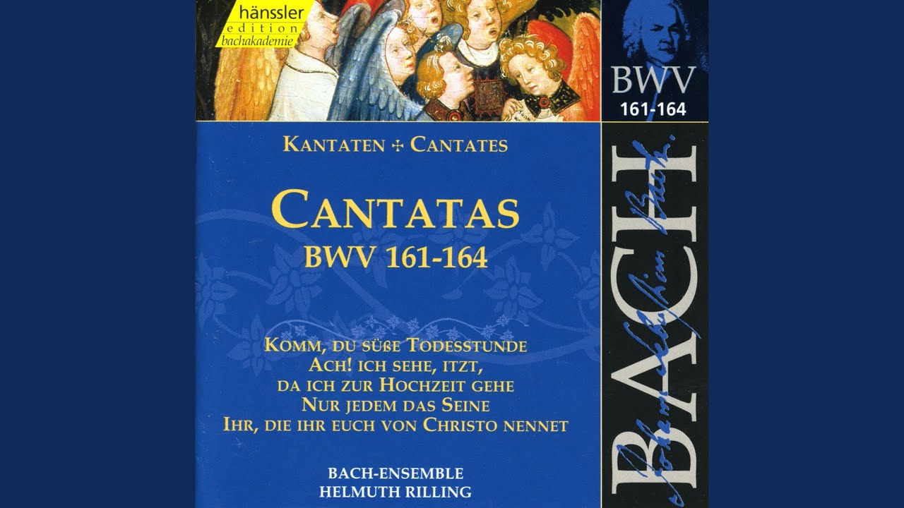 Tonton Ihr, die ihr euch von Christo nennet, BWV 164: Recitative: Ach, schmelze doch durch deinen... di YouTube Tonton Ihr, die ihr euch von Christo nennet, BWV 164: Recitative: Ach, schmelze doch durch deinen... di YouTube