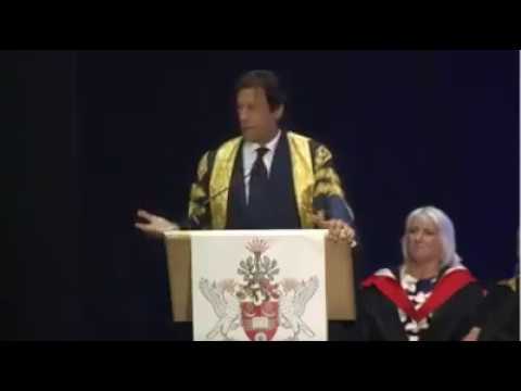 Imran Khan Speech as Chancellor of bradford university