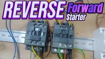 Reverse Forward Starter Control Circuit With Interlocking