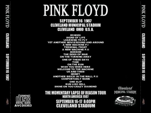 Pink Floyd – USA Tour 1987 3LP Pink Floyd – USA Tour 1987 – 3 x Vinyl (LP, Promo, Unofficial