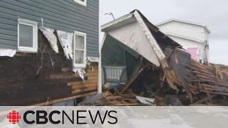 The scene in Port aux Basques, N.L., as it grapples with Fiona's aftermath