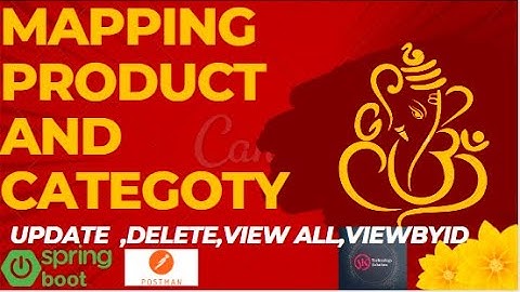 SPRING BOOT -How To Mapping Two Tables in Spring Boot | Product and Category |e-commerce Project|