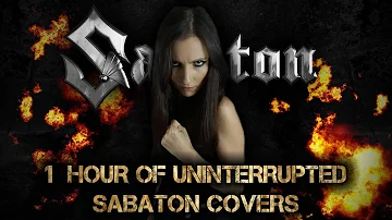 1 Hour of Uninterrupted SABATON Songs [Covers by ANAHATA || Workout, Gaming, Power Mix]