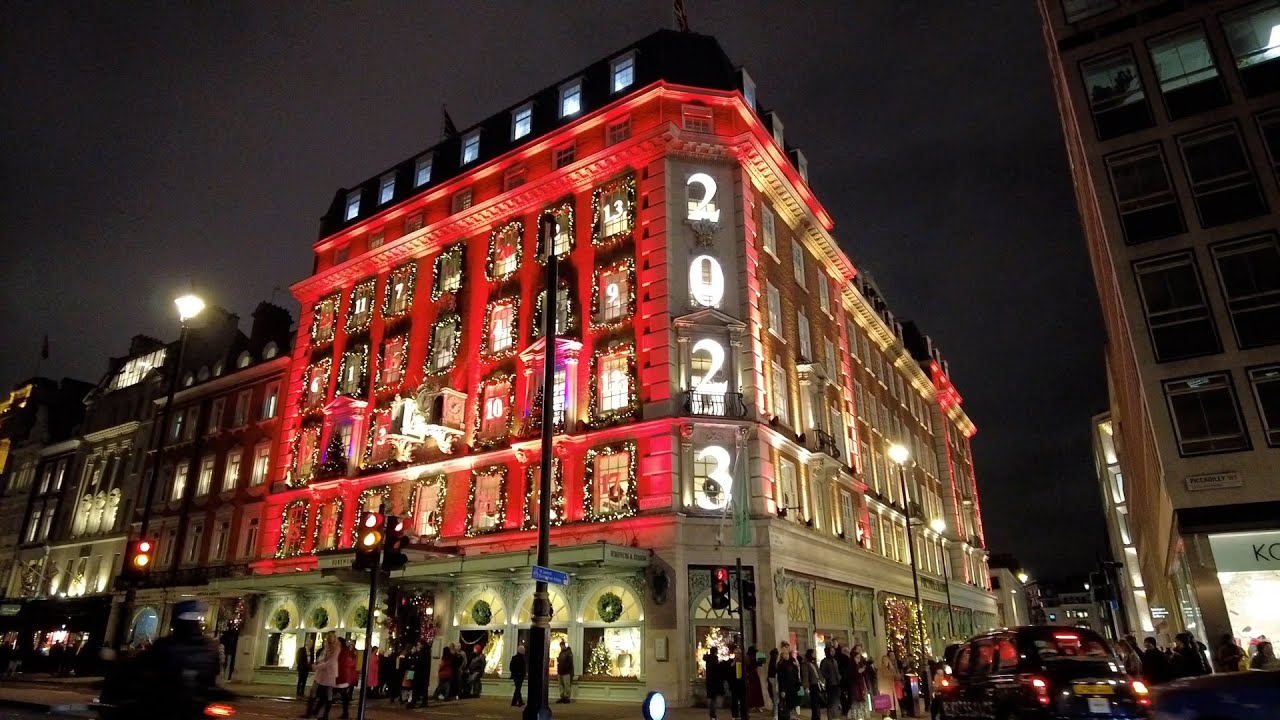 London Bond Street Christmas Light Piccadilly Circus Christmas London Walking Tour YouTube