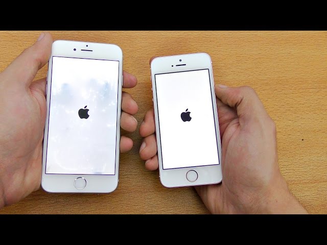 iPhone SE vs iPhone 6 - Speed Test! (4K) - YouTube