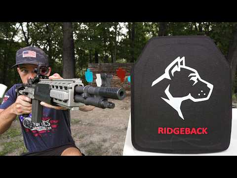 This Level IV Rifle Plate STOPPED My ENTIRE Arsenal!!! (50 Cal Body Armor)