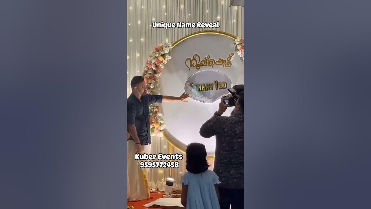 unique-name-reveal-board-naming-ceremony-decoration-near-me-viral
