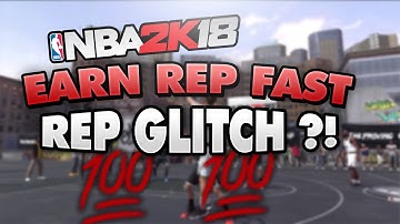NBA 2K18: 100K XP PER GAME! NBA 2K18 REP GLITCH TUTORIAL!