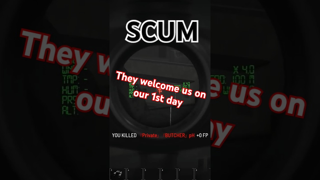 SCUM pvp 