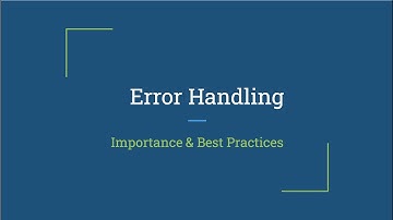 Error Handling in iOS: Importance & Best Practices | do-try-catch in Swift