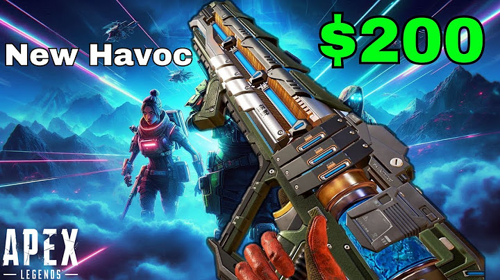 $200 Reactive Havoc Skin in Apex Legends VOID RECKONING EVENT