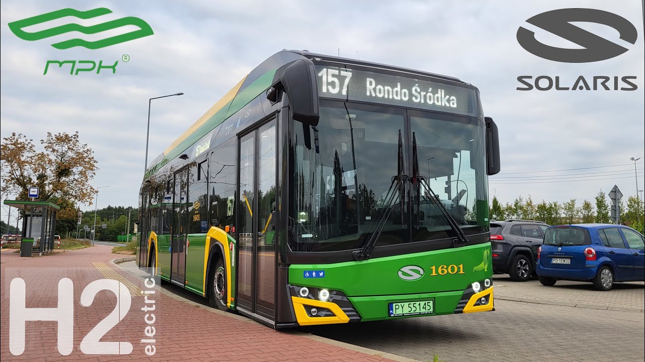 Solaris Urbino Hydrogen w MPK Poznań - test autobusu wodorowego 