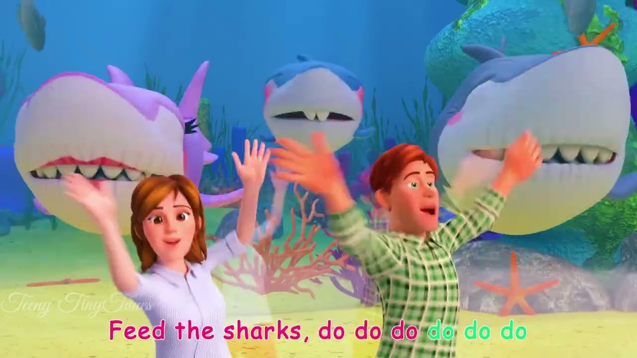 Let's FEED the SHARKS! While FEEDING let's Dance up to LEVEL 10💃 DANCING FASTER! 