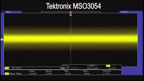 MSO DPO3000 Series vs  Agilent MSO DSO3000 X Series - High Voltage Measurement Capabilities