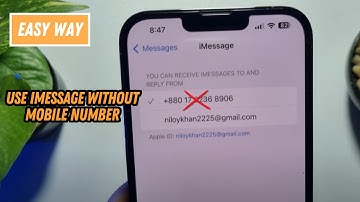 How To Use iMessage Without Mobile Number on iPhone