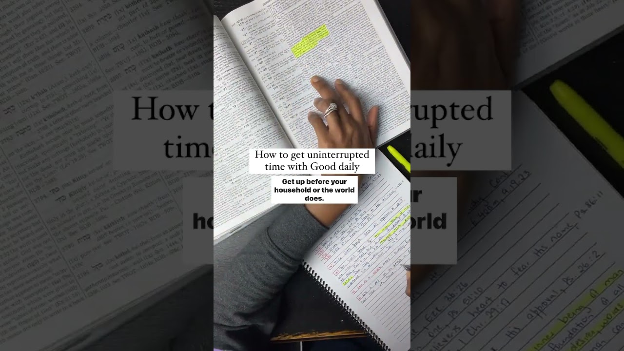 Here’s how to get uninterrupted time with God, daily 