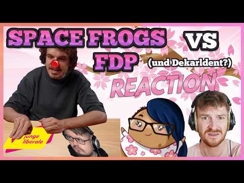 Die SPACE FROGS machen sich über FDPler lustig - REAKTION auf Spacefrogs mit @Joshilein_Reacts