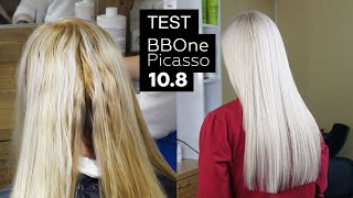 Тестирую краситель BB One Picasso Репигментация - окрашивание пустых белых волос