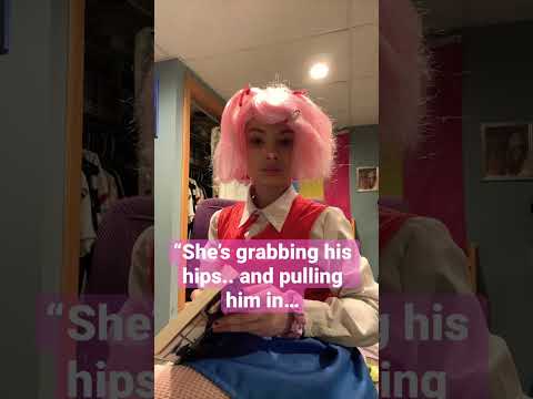 POV : natsuki sees Mc reading with yuri instead of her. #cosplay #natsuki #ddlc