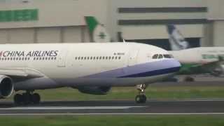中華航空 China Airlines A330-302(B-18312) CI-701 桃園(TPE)→馬尼拉(MNL) takeoff