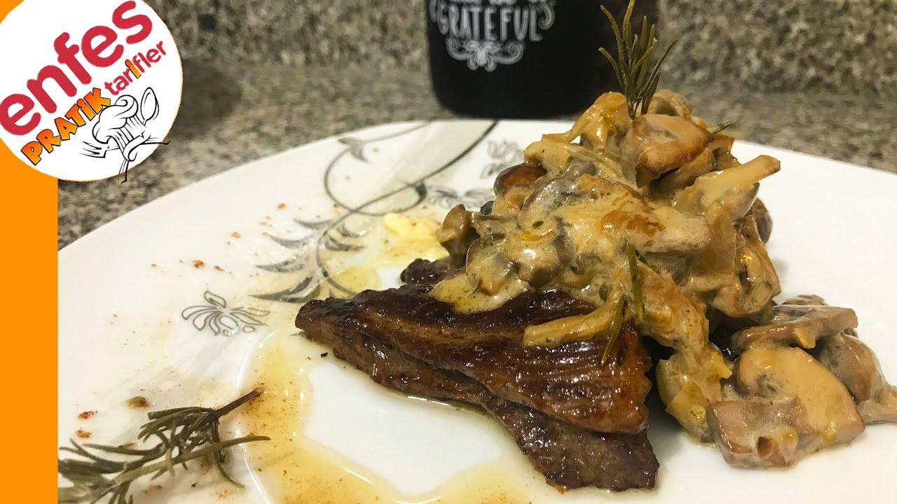 Kremalı Mantarlı Bonfile Nasıl Yapılır? | Yemek Tarifleri | Kolay Et Yemekleri