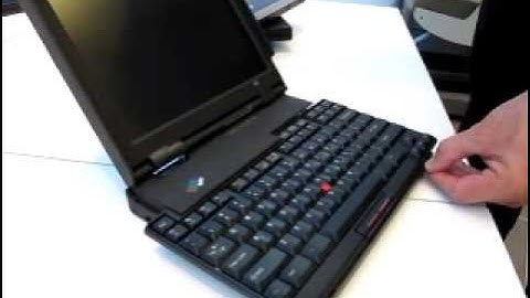 ThinkPad 701C. Nicknamed "Butterfly"