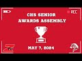 Claremore high school school senior awards program  may 7 2024