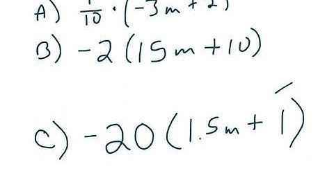 Distributive property with variables negative numbers