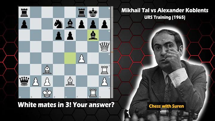 Mikhail Tal's Most Outrageous Queen Sacrifice And Checkmate