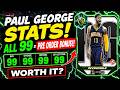 INVINCIBLE PAUL GEORGE PRE ORDER BONUS CARD REVIEW IN NBA2K26 MyTeam!!