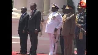 Magufuli gets full honours on his first state visit to Kenya