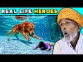 Tribal People React To Hero Animals that Saved Human Lives ! Tribal People React To Hero Animals