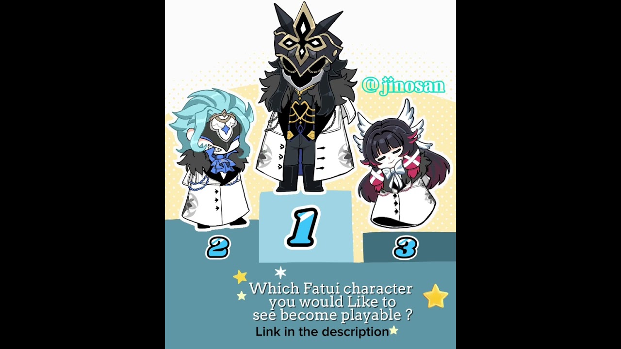 Vote : playable Fatui Harbinger ( Capitano , Dottore , Columbina )