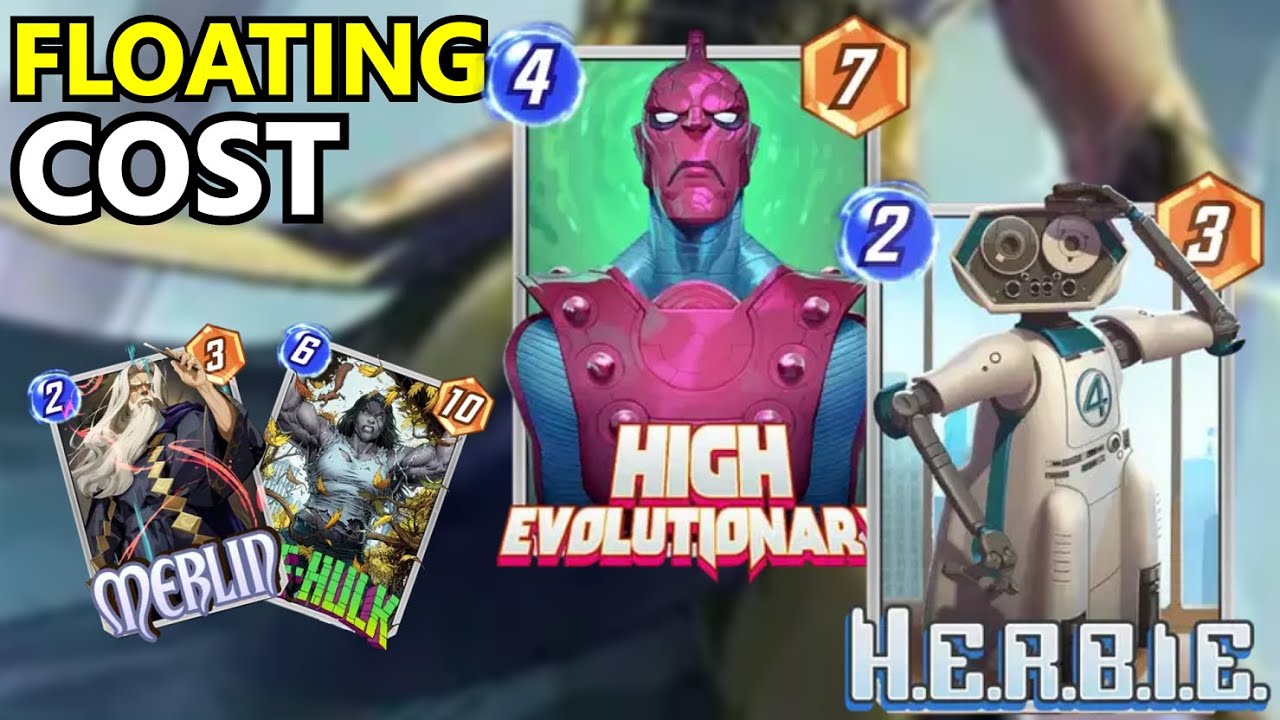 MARVEL SNAP INDONESIA - NYISAIN 1 COST TIAP TURN = WIN!! HE HERBIE MERLIN MR FANTASTIC DECK