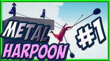 Metal🎈 & Harpoon #1 Metal Balloon Archer and Harpooner vs Every Faction- TABS Bug DLC +Mods Gameplay