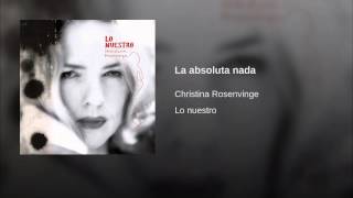 Video La Absoluta Nada Christina Rosenvinge