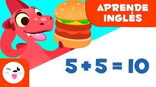 Ejercicios de Sumas EN INGLÉS -  Aprende a sumar con Dino - Matemáticas para niños screenshot 5