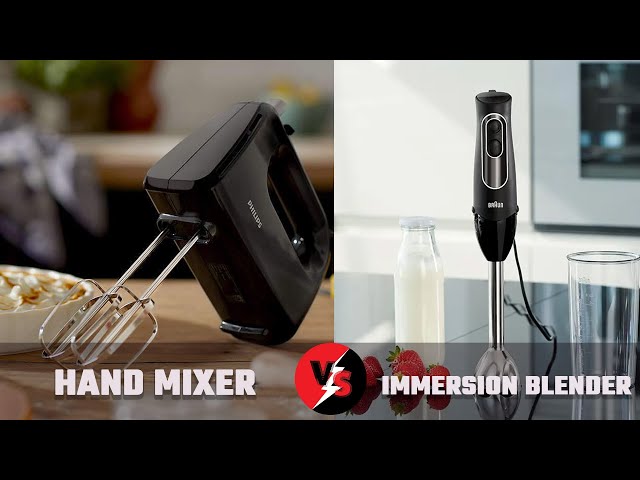 When To Use A Blender vs. Food Processor vs. Immersion Blender