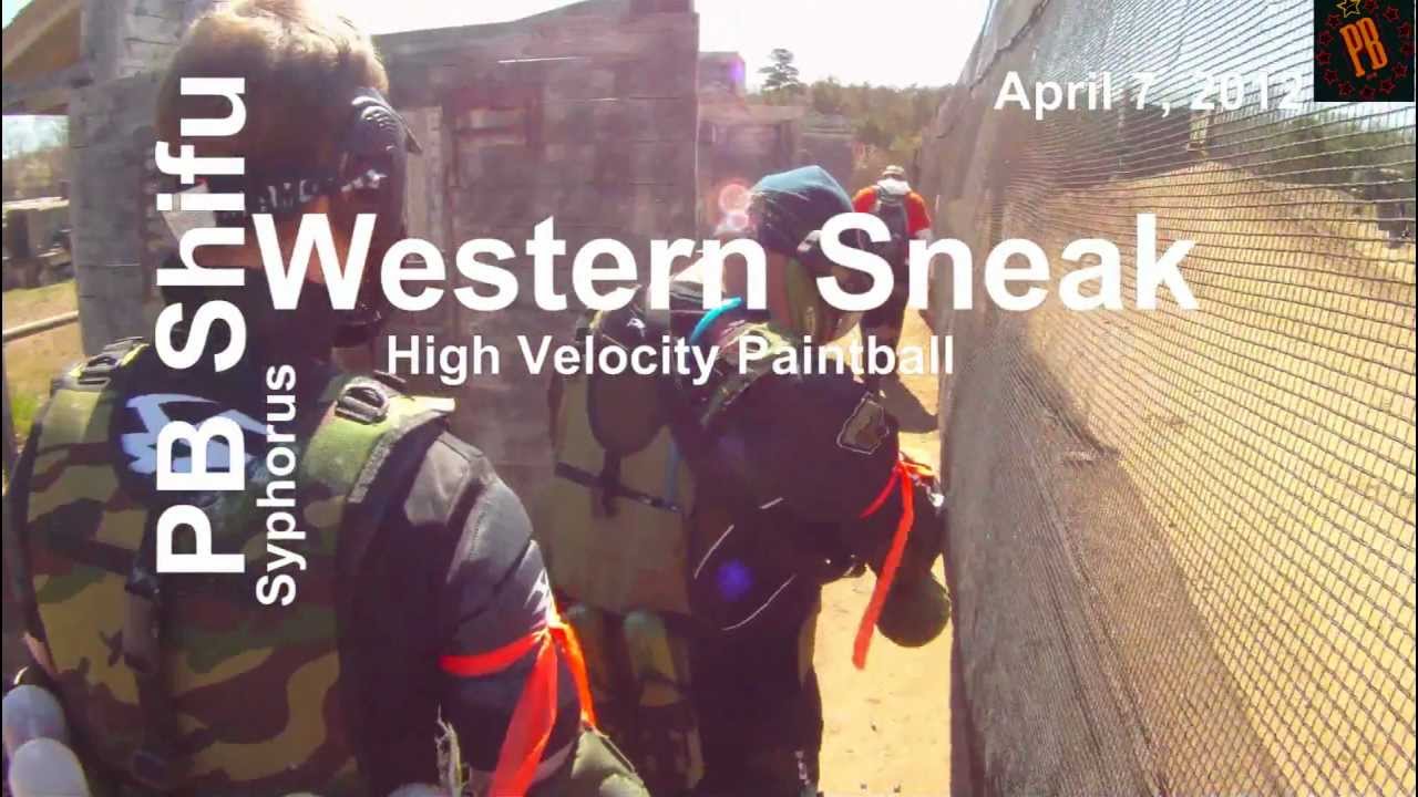 Western Sneak Syphorus @ High Velocity Paintball 4/7/2012 PBShifu
