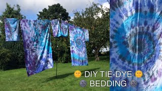 DIY on how to tie-dye bedding/ bed sheets Hope you enjoy it like/comment/subscribe if you wish! Instagram @sagittaricats This is a 