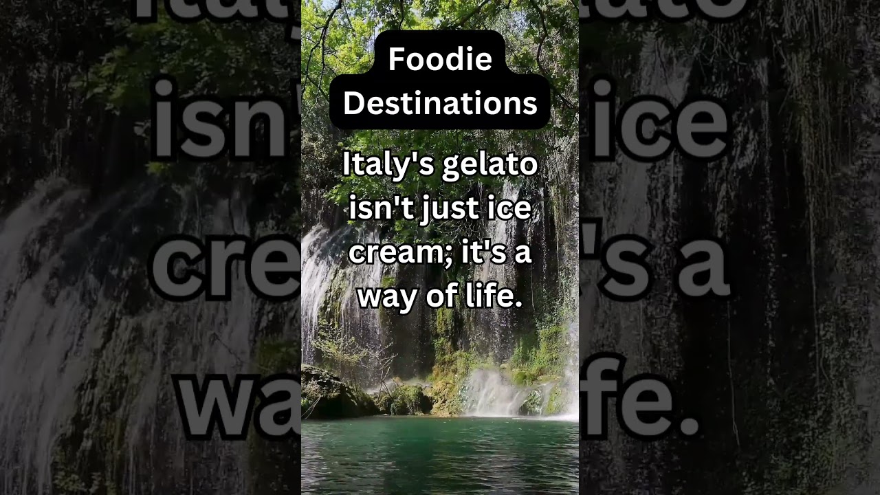 Foodie Destinations #shortsvideo #shorts #short #travel #facts