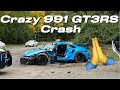 Porsche 991 gt3rs crash