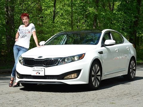 Kia Optima Turbo 2011 Test Drive & Car Review - RoadflyTV with Emme Hall